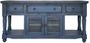 Aruba 3 Drawer 2 Doors 70" Dark Blue TV Stand