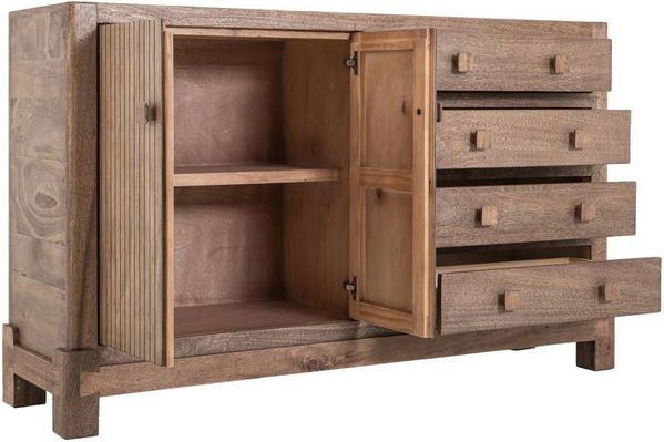 Atenas 4 Drawer, 2 Doors Console