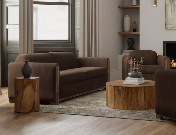 Balam Armchair - Wodden Frame & Base