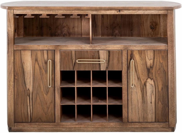 Balam Bar - Wine Grid, 1 Drawer & 2 Door