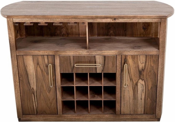 Balam Bar - Wine Grid, 1 Drawer & 2 Door