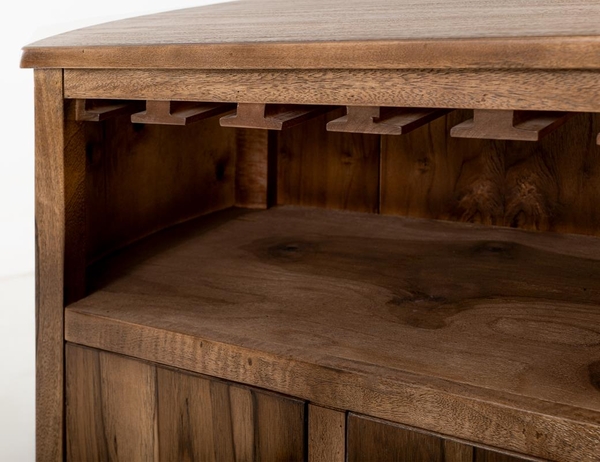 Balam Bar - Wine Grid, 1 Drawer & 2 Door