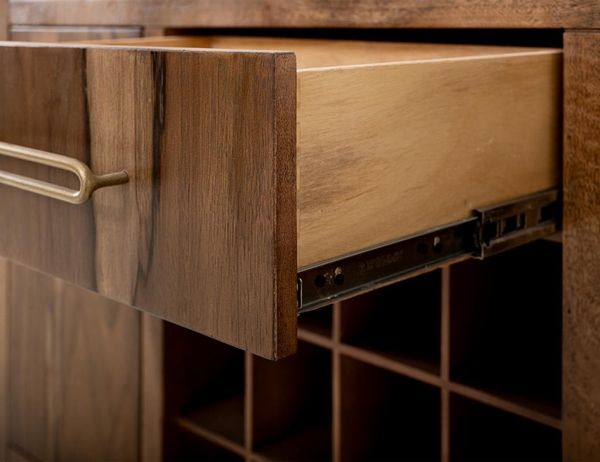 Balam Bar - Wine Grid, 1 Drawer & 2 Door