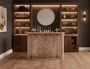 Balam Bar - Wine Grid, 1 Drawer & 2 Door