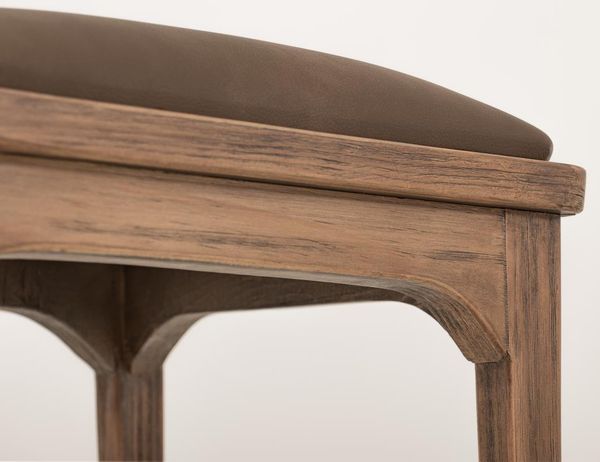 Balam Barstool Upholstered 24"