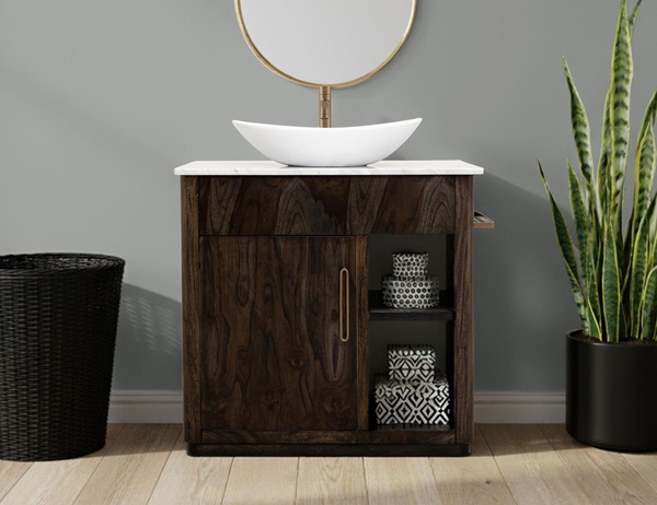 Balam Bathroom Server Base - 1 Door & 1 Shelf
