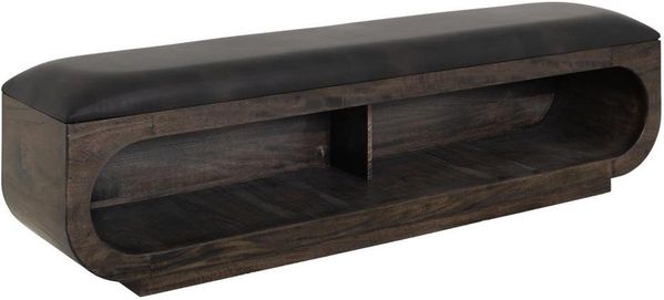 Balam Bench - Cushioned Seat, Storage Below