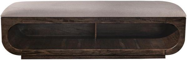 Balam Bench - Cushioned Seat, Storage Below