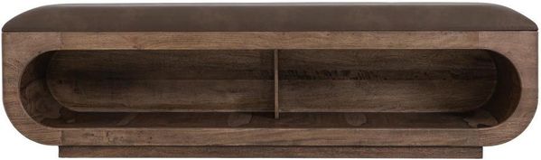 Balam Bench - Cushioned Seat, Storage Below