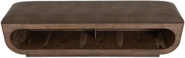 Balam Bench - Cushioned Seat, Storage Below