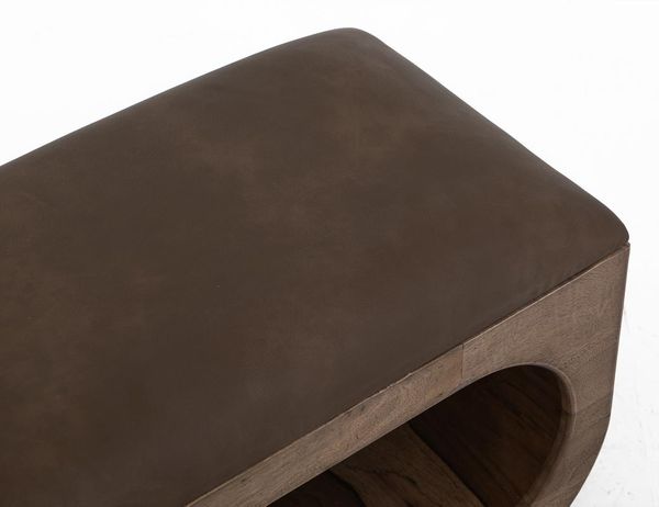 Balam Bench - Cushioned Seat, Storage Below