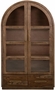 Balam Cabinet - 2 Drawer & 2 Glass Door