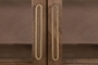 Balam Cabinet - 2 Drawer & 2 Glass Door