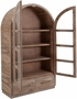 Balam Cabinet - 2 Drawer & 2 Glass Door