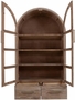 Balam Cabinet - 2 Drawer & 2 Glass Door