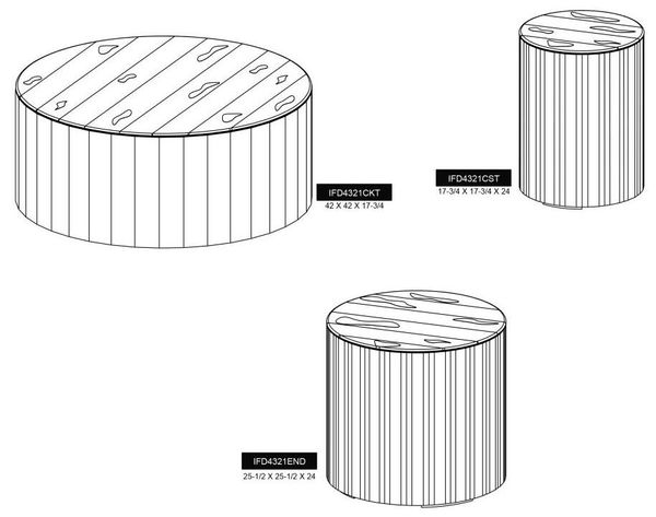 Balam Cocktail Table