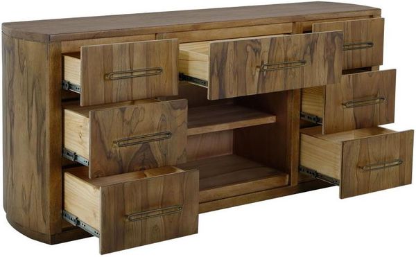 Balam Console - 7 Drawer, 1 Shelf