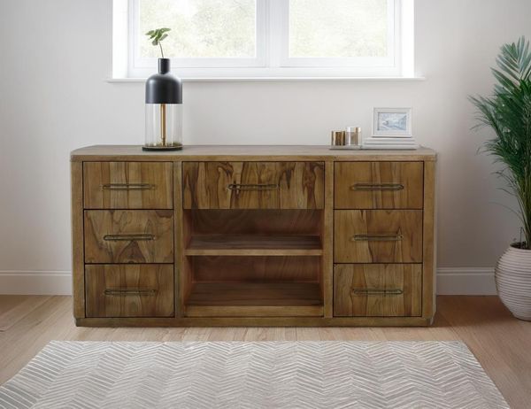 Balam Console - 7 Drawer, 1 Shelf