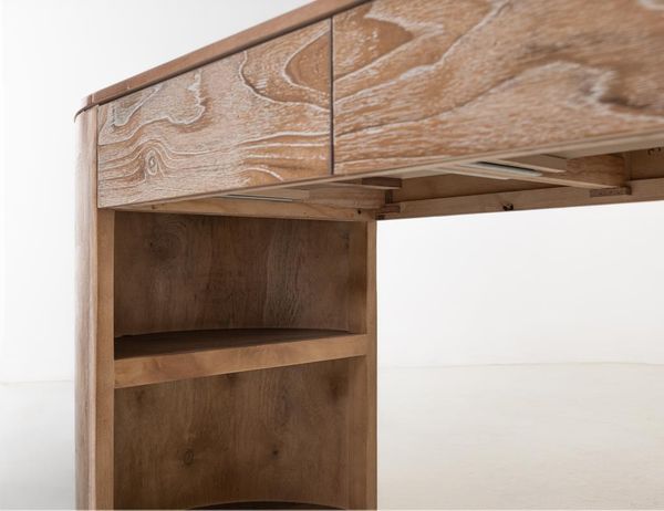 Balam Desk - 2 Drawer