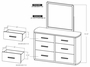 Balam Dresser - 6 Drawer