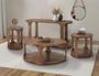Balam End Table - 1 Shelf