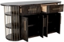 Balam Kitchen Island - 6 Shelf, 2 Drawer & 4 Door