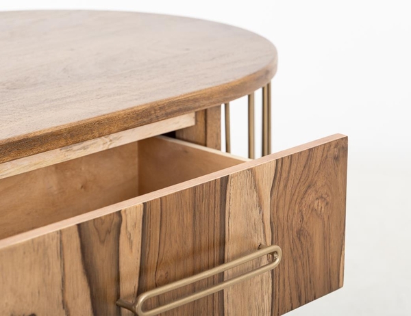 Balam Kitchen Island - 6 Shelf, 2 Drawer & 4 Door