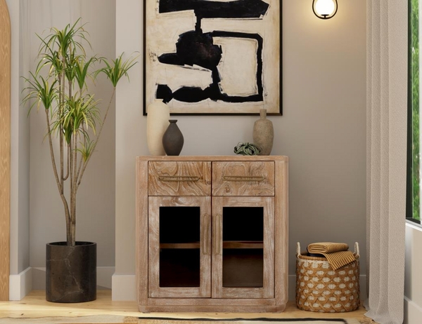 Balam Server - 2 Drawer & 2 Glass Door