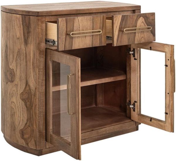 Balam Server - 2 Drawer & 2 Glass Door