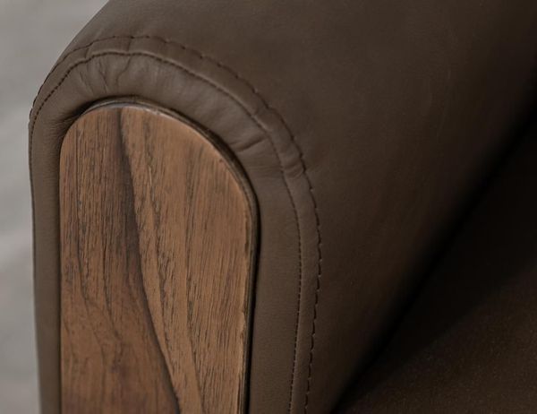 Balam Sofa - Two-Cushion, Wooden Frame & Base