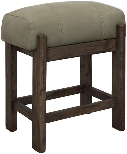 Balam Stool Upholstered 24" Narrow