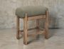 Balam Stool Upholstered 24" Narrow