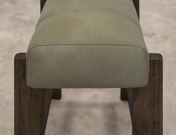 Balam Stool Upholstered 24" Narrow