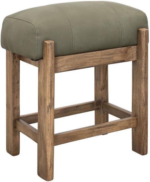 Balam Stool Upholstered 24" Narrow