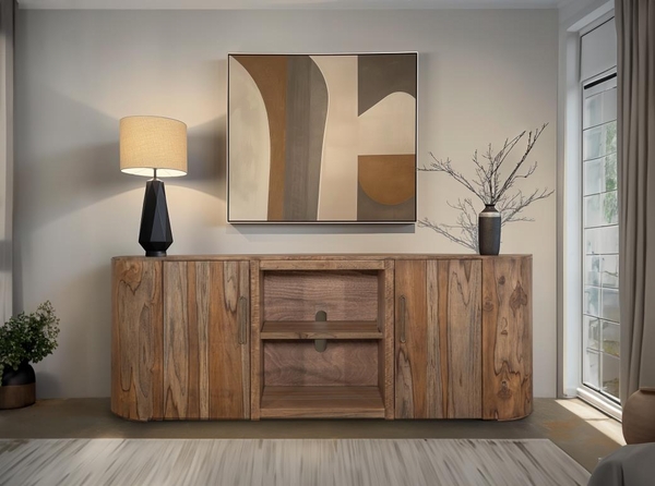 Balam TV Stand - 80", 2 Door