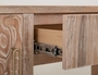 Balam TV Stand for Fireplace - 1 Drawer & 2 Door
