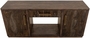 Balam TV Stand for Fireplace - 1 Drawer & 2 Door