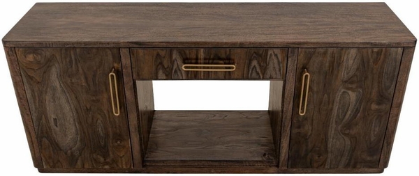 Balam TV Stand for Fireplace - 1 Drawer & 2 Door