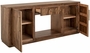 Balam TV Stand for Fireplace - 1 Drawer & 2 Door
