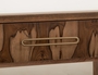 Balam TV Stand for Fireplace - 1 Drawer & 2 Door