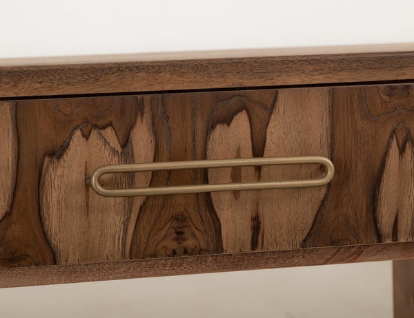 Balam TV Stand for Fireplace - 1 Drawer & 2 Door