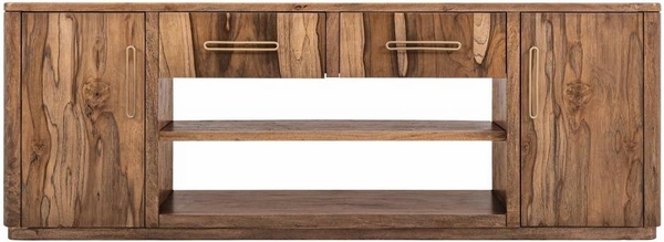 Balam TV Stand for Fireplace - 80", 2 Drawer, 2 Door