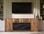 Balam TV Stand for Fireplace - 80", 2 Drawer, 2 Door