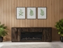 Balam TV Stand for Fireplace - 80", 2 Drawer, 2 Door