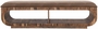 Balam Upholstered Seat Bench - 2 Open Shelves
