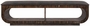 Balam Upholstered Seat Bench - 2 Open Shelves