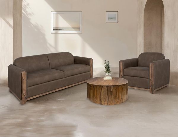 Balam Upholstered Seat Ottoman