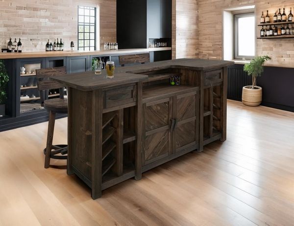 Dutton 2 Drawer, 2 Door Bar