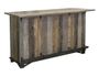 Loft Brown 2 Drawer 2 Doors Bar