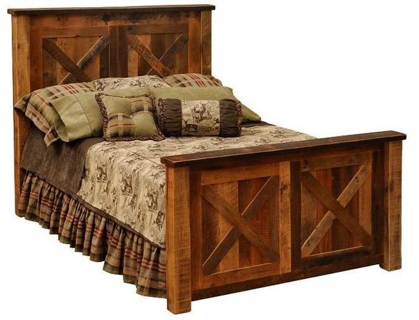 Barndoor Style Bed